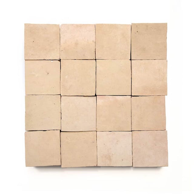 Unglazed Natural 2x2 - Featured products Zellige Tile Product list