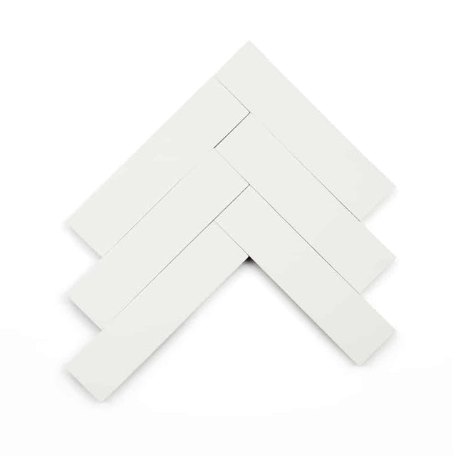 White 2x8 - Featured products Cement Tile: Solids Product list